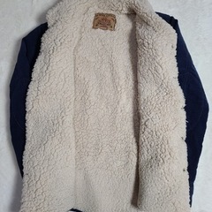 ハリウッドランチマーケット　Mサイズ　ターコイズボアジャケットの画像