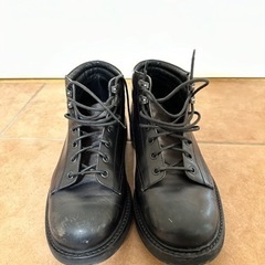 黒　革靴　美品