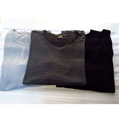 ■ヒートテック・クルーネックTシャツ（UNIQLO）と長袖Tシャ...