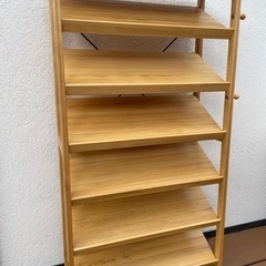 「決定」シューズラックの画像