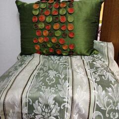 ロココ調ミニクッション&オーダークロス