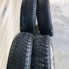 155/65R13 自動車用 日本製アルミ付きBLIZZAKスタッドレス 155/65R13の画像