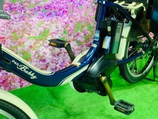 ★❸5579子供乗せ電動アシスト自転車YAMAHA 20インチ良好バッテリー