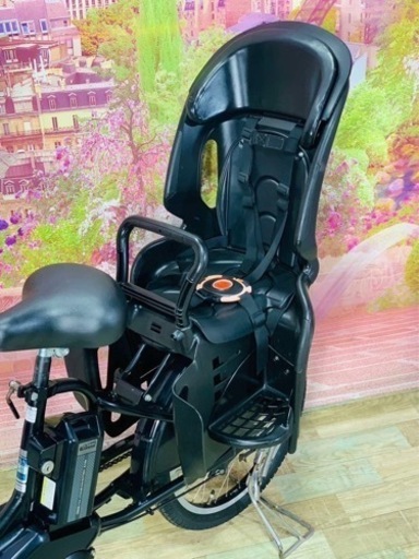 ❶5804子供乗せ電動アシスト自転車ブリヂストン20インチ良好バッテリー 