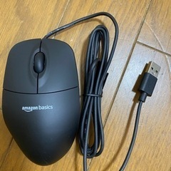 USB有線コンピューター3ボタンマウスの画像