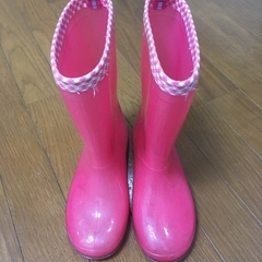 女の子キッズ長靴22センチの画像