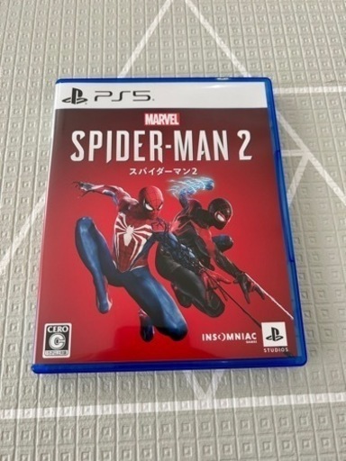 PS5 スパイダーマン2 ソフト　通常版