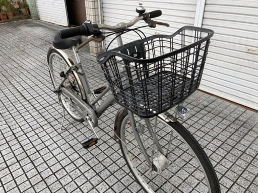 【26インチ自転車】内装3段変速　LEDオートライト付　ステンレスハンドル使用❗️状態良好❗️若林自転車　膳所店　SALE中❗️