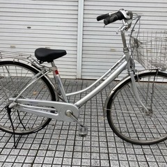 【27インチ自転車】パナソニック製❗️内装3段変速　LEDオート...