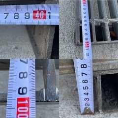 三重グレーチング  950mm×500mm×70mm 内溝410mmの画像