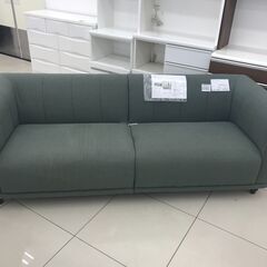 ★ジモティ割あり★ IKEA ソファー3人掛け モスグリーン H74×D90×W226 クリーニング済み HJ1256
