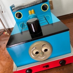 木製トーマス　収納箱　レア　ベンチつき