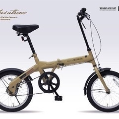 新品未使用！オプション付！ 折り畳み自転車 M100 流行りのマ...