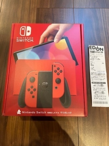 ニンテンドースイッチ　Nintendo Switch本体 有機EL マリオレッド