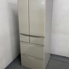 シャープ/SHARP SJ-F461E-N プラズマクラスター冷蔵庫 455L・フレンチドア 6ドア シャンパンゴールド 2019年製 中古家電 店頭引取歓迎 R7557