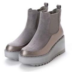 新品未使用 YOSUKEサイドゴアブーツグレー