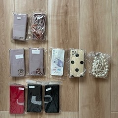 【まとめ売り】【新品未使用】【送料無料】iPhoneアクセサリー カメラ保護 スマホケースの画像