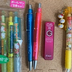 完売御礼❣️【文房具いろいろ】はぼ日の百人一首（未使用）　ポールペン キティー　ソラカラの画像