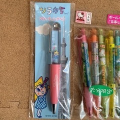 完売御礼❣️【文房具いろいろ】はぼ日の百人一首（未使用）　ポールペン キティー　ソラカラの画像