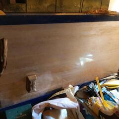 熱帯魚器具　水槽100の50センチと90センチと60センチ水槽3個と器具飾りけっこう有ります。の画像