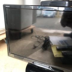 TV シャープ　AQUOS 24K9 取説付き2014年式の画像