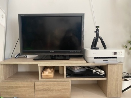 Lowya ロウヤ　伸縮式テレビ台50v型まで対応 ロータイプテレビボード