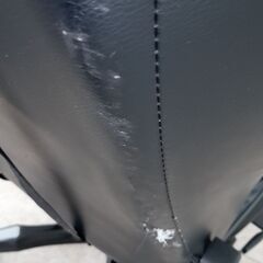 ★ジモティ割あり★  ゲーミングチェア 黒 H×D×W クリーニング済み TJ2831の画像