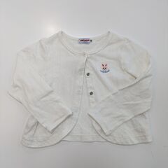 ドコモショップ仙台六丁の目店　ミキハウス　カーディガン　100サイズの画像