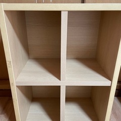 カラーボックス２つの画像