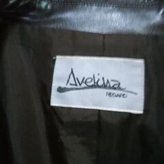 婦人ジャケット　アウター　DEGARO  こげ茶　合皮　1.2度使用　シミ汚れ穴無しの画像