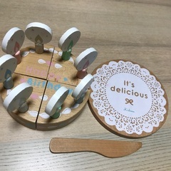 無料　キシマ　木製バースデーケーキの画像