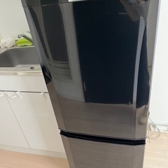 【取引者決定】146L 三菱 冷蔵庫 2ドア 黒 ブラック