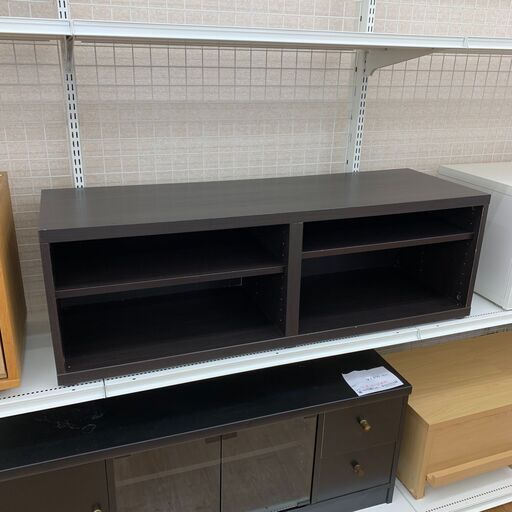 ★ジモティ割あり★  TV台 ダークブラウン H39×W120×D40 クリーニング済み KJ3561