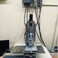 3軸 CNCフライス 200V 半自作 PC・モニター・マッハ3付きの画像