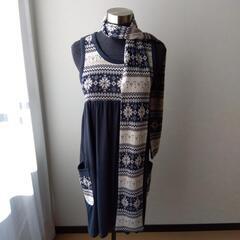 ワンピース マフラー？付の画像