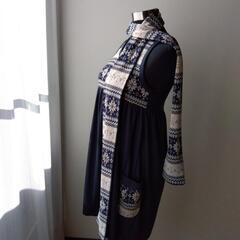 ワンピース マフラー？付の画像