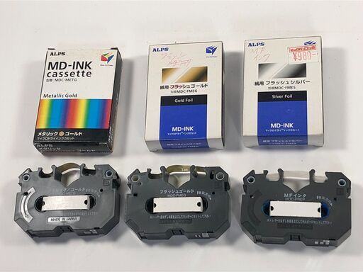 アルプス電気　ALPS　MD−５５００　MDインクカセット　[USED]