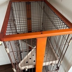 ペット　キャットタワー　ケージ型　さらに値下げの画像