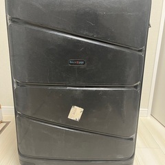 ◆黒のスーツケース◆90L◆鍵はついてません◆早い者勝ち♪