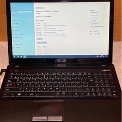 最終値下げ 2000円引き！！ ASUSノートパソコンK53TA...