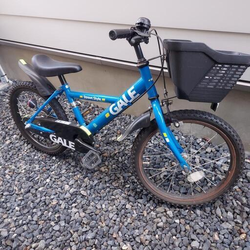 【終了】子供用自転車、ヘルメット、補助輪あり