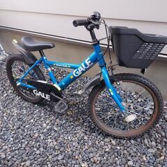 【終了】子供用自転車、ヘルメット、補助輪あり