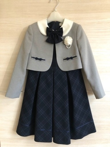 お話中【女の子フォーマル　130㎝】　入学式　卒園式　結婚式　発表会　子ども