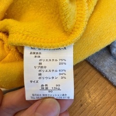 冬服・子供服【90 男の子】の画像