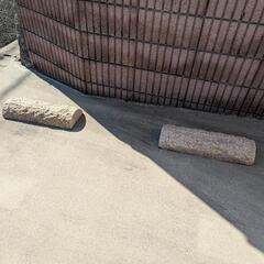 【売ります】車止め　カーストッパー　2つセットの画像