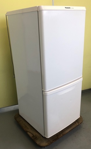 【地域限定 送料・設置無料】パナソニック 2014年製 2ドア冷蔵庫 SJ-TB146-HG R5-0017
