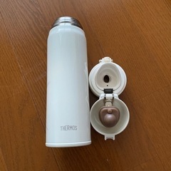 サーモス　水筒　オフホワイト