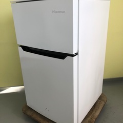 【地域限定 送料・設置無料】ハイセンス 2020年製 2ドア冷蔵庫 HR-B95A R5-0041の画像