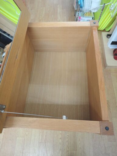 無印良品 ドレッサー デスク 幅46ｘ奥行36.5ｘ高さ72.5㎝ スツール付き コンパクト タモ材 ナチュラル 化粧台 MUJI 西
