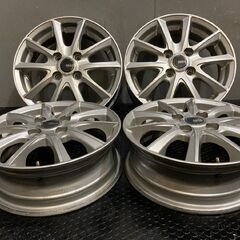 BS BRIDGESTONE PREO L5 プレオ 社外ホイール 14インチ 4本 4.5J4H100PCD+45 ミライース タント ワゴンR等　(VHA487) クレジットカード QRコード決済可能の画像